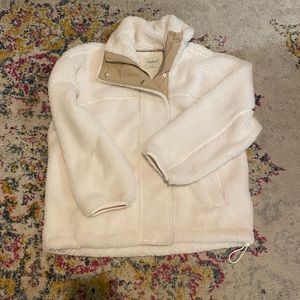 Abercrombie & Fitch Cinched Cocoon Sherpa